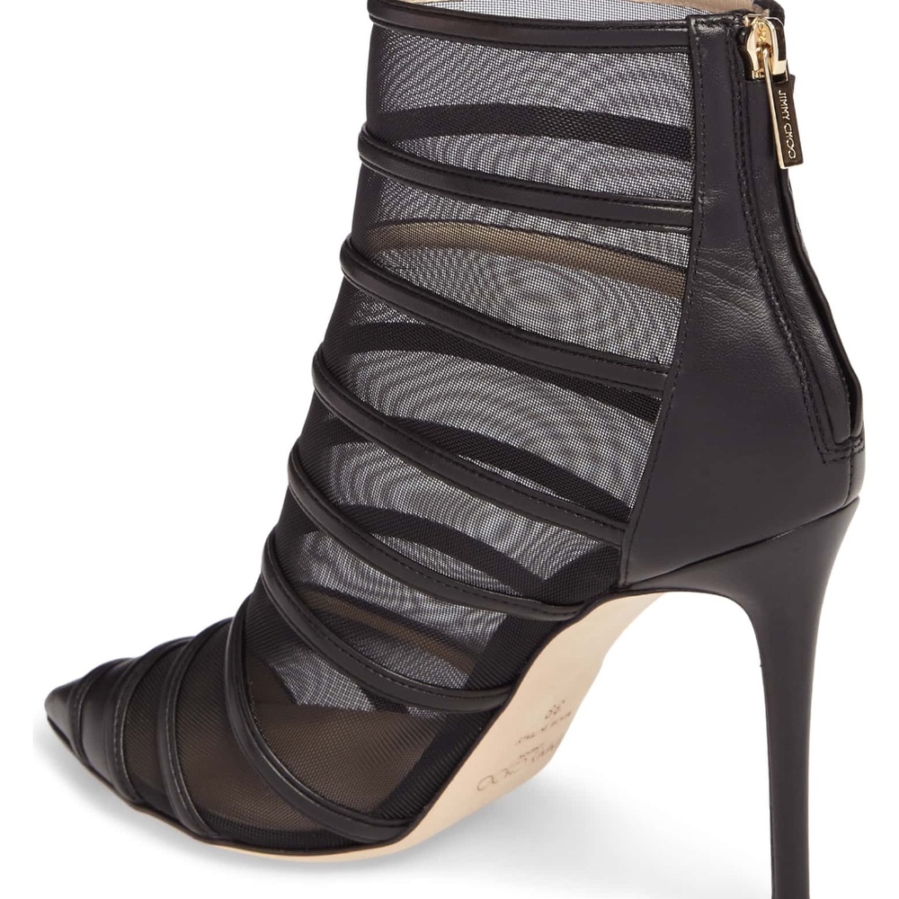 New Authentic JIMMY CHOO Belle Mesh Bootie